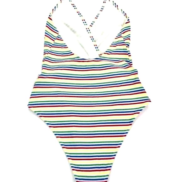 Solids and Striped- Nadine- swimsuit Sz-Lg Multicolored- New w/tags & liner - Picture 6 of 12